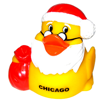 santa rubber duck