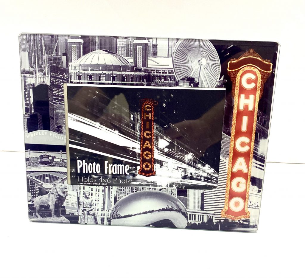 Chicago Theater Glass Picture Frame Great Chicago Gifts